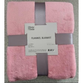 Зображення Плед Ardesto Flannel рожевий, 160х200 см (ART0207SB)