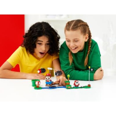 Конструктор Lego  Super Mario Огневой налёт Билла-банзай дополнительный набор (71366) фото №7