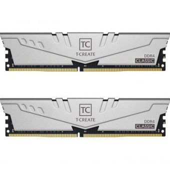 Зображення Модуль пам'яті для комп'ютера Team DDR4 16GB (2x8GB) 3200 MHz T-Create Classic 10L Gray  (TTCCD416G3200HC2