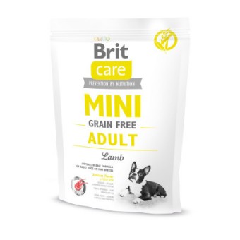 Зображення Сухий корм для собак Brit Care GF Mini Adult Lamb 400 г (8595602520114)
