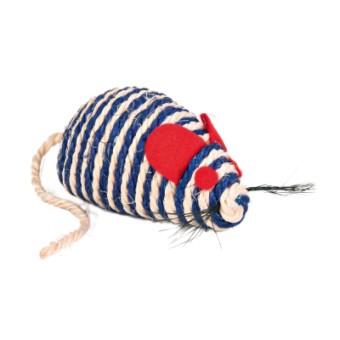 Зображення Іграшки для котів Trixie Мишка з брязкальцем 10 см (4011905040745)