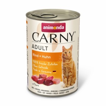 Зображення Консерва для котів Animonda Carny Adult Beef   Chicken 400 г (4017721837194)