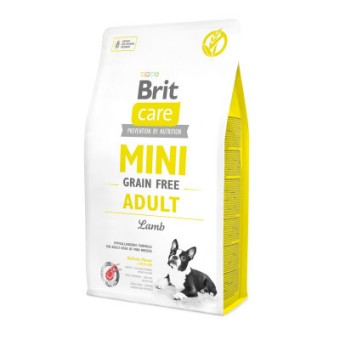Изображение Сухий корм для собак Brit Care GF Mini Adult Lamb 2 кг (8595602520107)