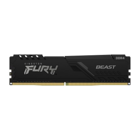 Модуль памяти для компьютера  DDR4 8GB 2666 MHz Fury Beast Black  (KF426C16BB/8) фото №2