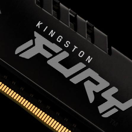 Модуль пам'яті для комп'ютера  DDR4 8GB 2666 MHz Fury Beast Black  (KF426C16BB/8) фото №6