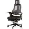 Офісне крісло Special4You WAU BLACK FABRIC, CHARCOAL NETWORK (E0789) фото №3