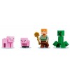 Конструктор Lego Конструктор  Minecraft Дом-свинья 490 деталей (21170) фото №3