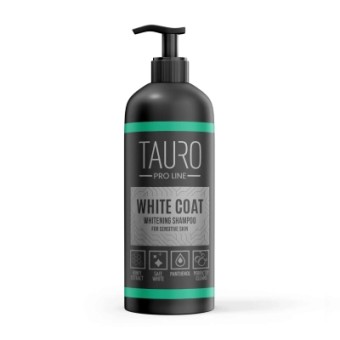 Изображение Шампунь для тварин Tauro Pro Line White Coat Whitening Shampoo 1000 мл (TPLW45826)