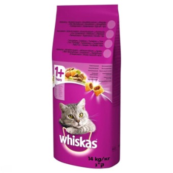Изображение Сухий корм для котів Whiskas з куркою 14 кг (5900951014352)