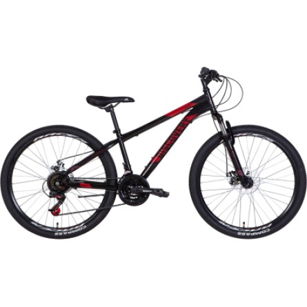 Discovery 26" Rider AM DD рама-16" 2022 Black/Red (OPS-DIS-26-528)