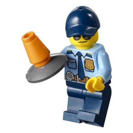 Конструктор Lego  City Автомобиль полицейского патруля 92 детали (60239) фото №5