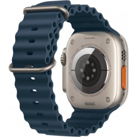Смарт-годинник Apple Watch Ultra 2 GPS   Cellular, 49mm Titanium Case with Blue Ocean Band (MREG3UL/A) фото №3