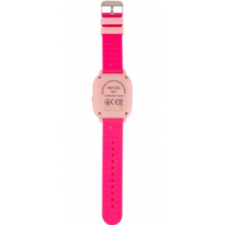 Smart годинник AmiGo GO001 iP67 Pink фото №5