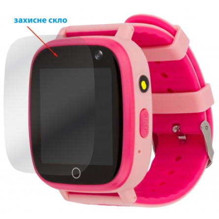 Smart часы AmiGo GO001 iP67 Pink фото №9