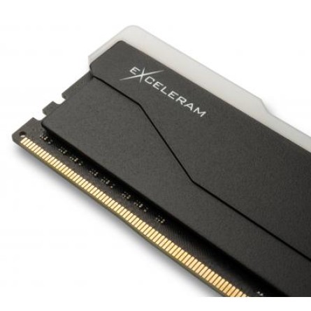Модуль пам'яті для комп'ютера Exceleram DDR4 8GB 3200 MHz RGB X2 Series Black  (ERX2B408326A) фото №3