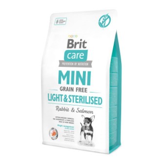 Изображение Сухий корм для собак Brit Care GF Mini Light & Sterilised 2 кг (8595602521067)
