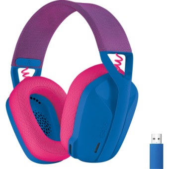 Зображення Навушники Logitech G435 Lightspeed Wireless Gaming Headset Blue (981-001062)