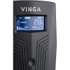 Источник бесперебойного питания Vinga LCD 600VA plastic case with USB (VPC-600PU) фото №3