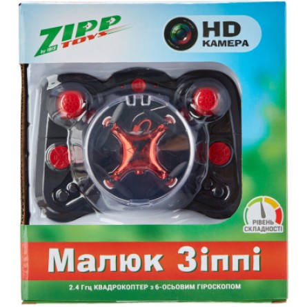 Радиоуправляемая игрушка ZIPP Toys Квадрокоптер с камерой Малыш Zippi с доп.аккумулятором, крас (CF922 red) фото №7