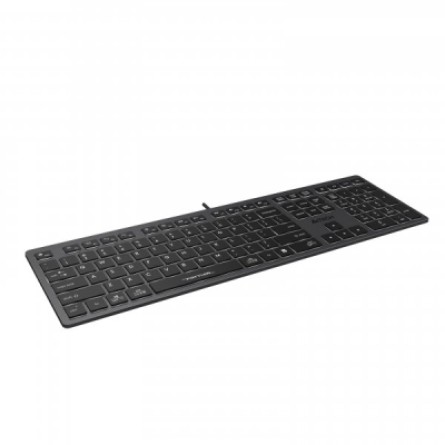 Клавіатура A4Tech FX60 USB Grey White backlit фото №2