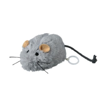 Зображення Іграшки для котів Trixie Миша заводна 8.5 см сіра (4011905040837)