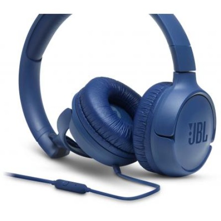 Навушники JBL T500 Blue (JBLT500BLU) фото №6