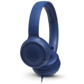 Зображення Навушники JBL T500 Blue (JBLT500BLU)