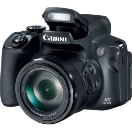 Цифрова фотокамера Canon PowerShot SX70 HS Black (3071C012) фото №5