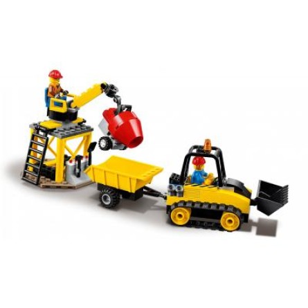 Конструктор Lego  City Great Vehicles Строительный бульдозер 126 деталей (60252) фото №3