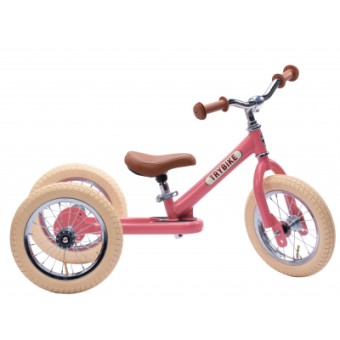 Изображение Велосипед дитячий Trybike триколісний рожевий балансуючий (TBS-2-PNK-VIN TBS-100-TKV)