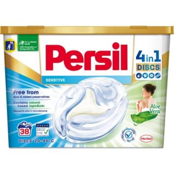 Зображення Капсули для прання Persil Discs Сенситив 38 шт. (9000101511604)