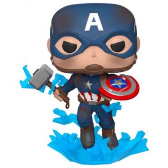 Изображение Іграшкова фігурка Funko Pop Месники: Фінал – Капітан Америка з Мьольніром (45137)
