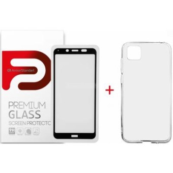 Зображення Чохол для телефона Armorstandart Huawei Y5p Air Series Panel   Full Glue Glass (ARM58056)