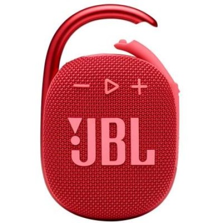 Акустична система JBL Clip 4 Red (CLIP4RED) фото №2