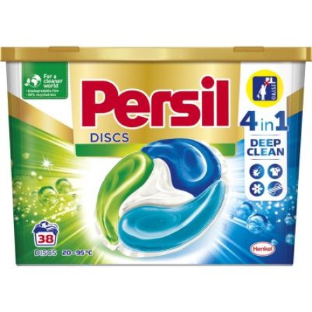 Капсулы для стирки Persil Discs Universal Deep Clean 38 шт. (9000101372960)