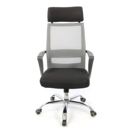 Офисное кресло АКЛАС Крокус CH TILT Черное с серым (10022849) фото №2