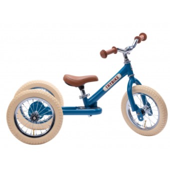 Изображение Велосипед дитячий Trybike триколісний синій балансуючий (TBS-2-BLU-VIN TBS-100-TKV)