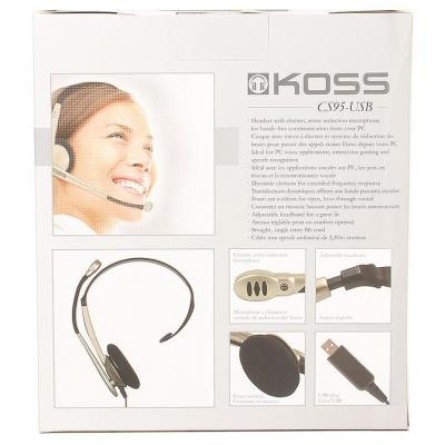 Наушники Koss CS95 USB Mono (CS95 USB) фото №5