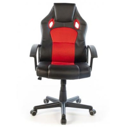 Офісне крісло АКЛАС Анхель PL TILT чёрно-красный (20995) фото №2