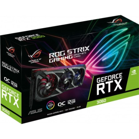 Asus GeForce RTX3060 12Gb ROG STRIX OC V2 GAMING LHR (ROG-STRIX-RTX3060-O12G-V2-GAMING) фото №12