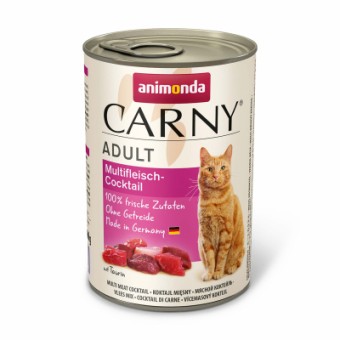 Зображення Консерва для котів Animonda Carny Adult Multi Meat Cocktail 400 г (4017721837187)