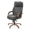 Офісне крісло АКЛАС Людовик EX MB Черное (12450)