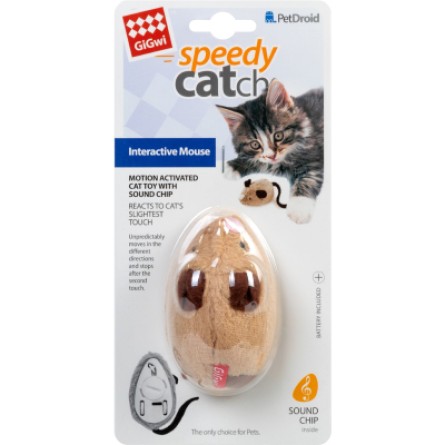 Іграшки для котів GiGwi Catch Інтерактивна мишка 9 см (75240) фото №2