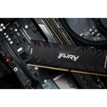 Модуль пам'яті для комп'ютера  DDR4 32GB (2x16GB) 3600 MHz Fury Renegade Black  (KF436C16RB1K2/32) фото №11