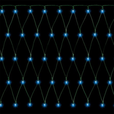 Гирлянда Jumi Сетка 100 LED, 1x1 м, голубой (5900410537583)