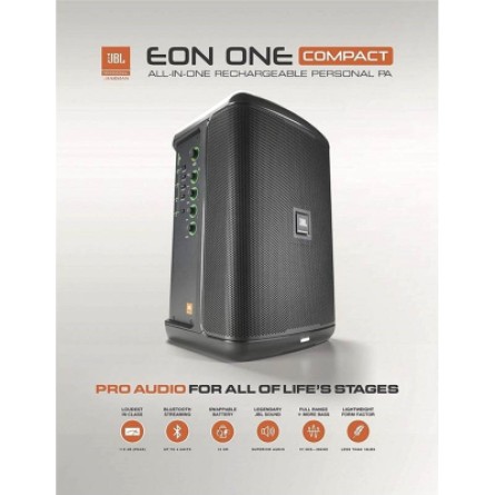 Портативна колонка JBL Eon One Compact (EON ONE COMPACT-EK) фото №11