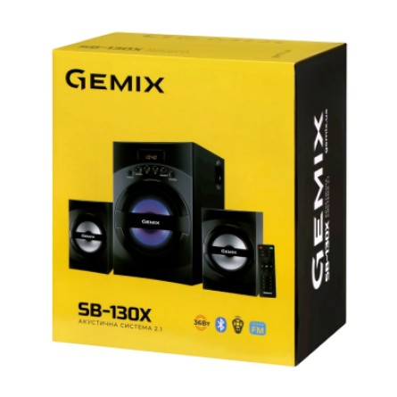 Акустическая система Gemix SB-130X Black фото №5