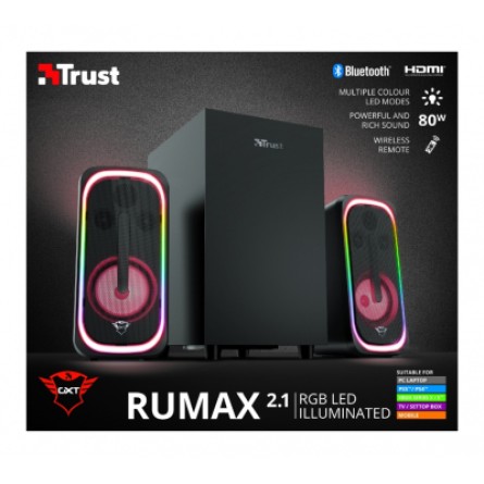 Акустична система Trust GXT 635 Rumax RGB Black (23927) фото №11