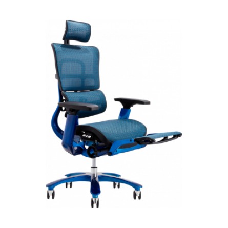 Офісне крісло GT Racer X-815L Black/Blue фото №3