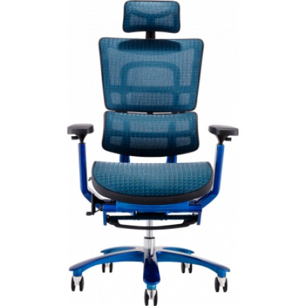 Офісне крісло GT Racer X-815L Black/Blue фото №4
